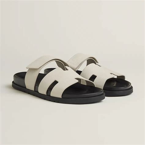 hermes rubber chain sandals|hermes chypre sandals.